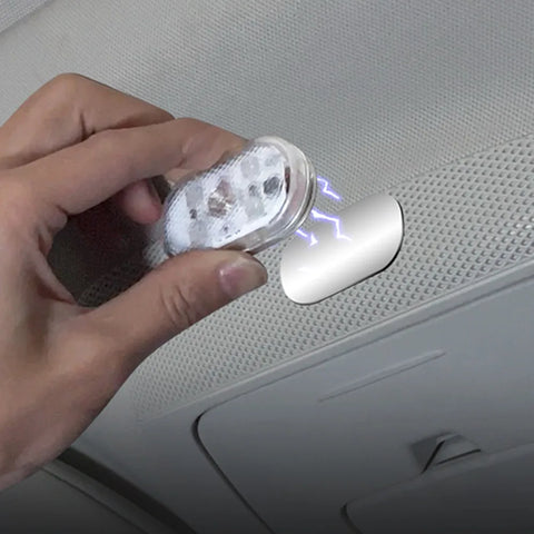 Magnetic Touch Light Hand Car Roof Magnets Ceiling Lamp Indoor Car Lighting Night Reading Light Reading Lamp Car Interior Lights