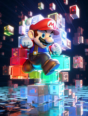 Japanese Anime 5d Diamond Painting Kit M-Marios Bowser Embroidery Jewelry Handmade DIY Mosaic Home Decoration Children's Gift