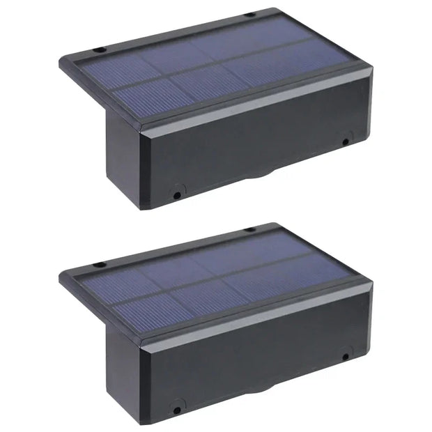 LED Solar Garden Lights Strong Bright Outdoor Sunlight Led Lights IP65 Waterproof Wall Lamp for Courtyard Yard Balcony Fence