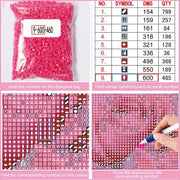 Huacan DIY Diamond Painting Animal Mouse Kits Full Round Square Diamond Embroidery Flower Funny Home Decor Handmade Gift