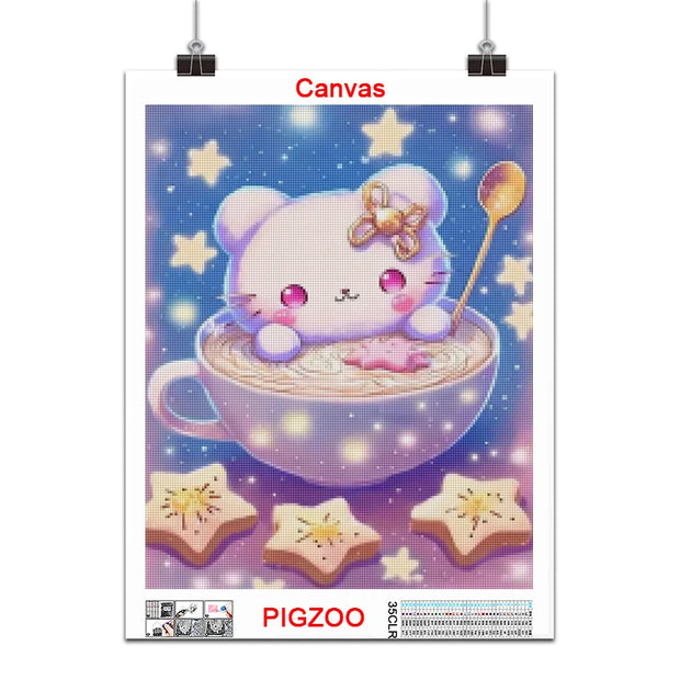 5D DIY Diamond Painting Birthday Cake coffee Love Gift home decoration Full Square&Round Diamond mosaic embroidery Cross stitch