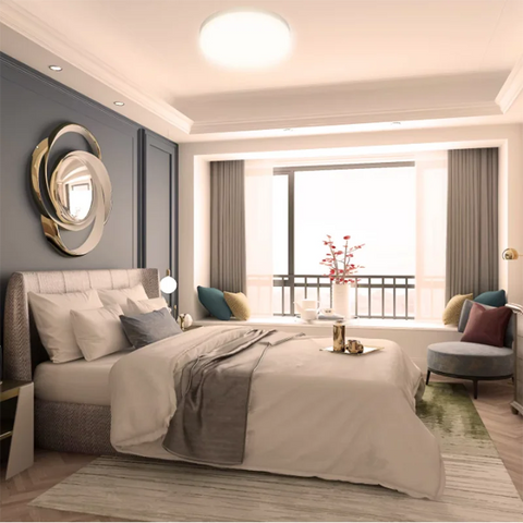 Household LED Modern Style Ultra Thin Ceiling Light Bedroom Livingroom Study Light chandelier AC 90-260V Dining Room Lighting