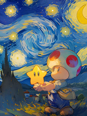New DIY Mario Bros. Diamond Painting Kit Video Games Poster Diamond Embroidery Color Painting Hand Mosaic Art Home Decor