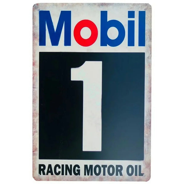 Motor Oil Gas Metal Signs Esso STP Wall Art Poster Plaque Vintage Iron Painting Decoration for Man Cave Cafe Garage Club Bar