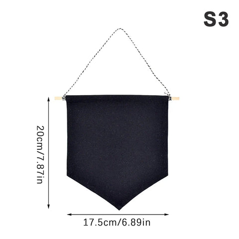 1PC Hanging Cloth Nordic Blank Brooch Pin Badge Holder Hanging Cloth Brooch Pin Organizer Display Pins Storage Brooch Collection