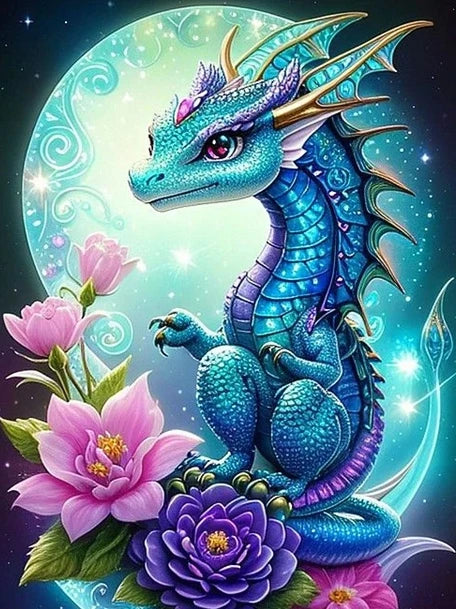 MomoArt DIY Diamond Painting Dinosaur Animal Cross Stitch Kits Mosaic Dragon New arrival Embroidery Cartoon Handmade Gift