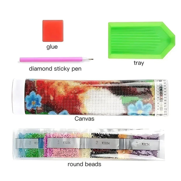 Japanese Anime 5d Diamond Painting Kit M-Marios Bowser Embroidery Jewelry Handmade DIY Mosaic Home Decoration Children's Gift