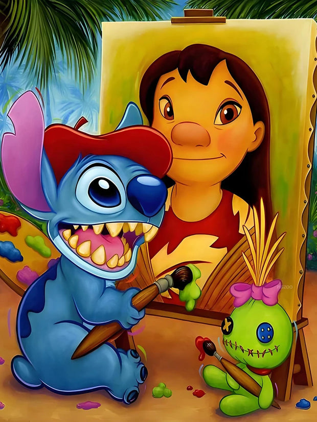 Disney Diamond Painting kits lilo and stitch Pokemon Super Mario Home Decor Art Full Square&Round mosaic embroidery Cross stitch