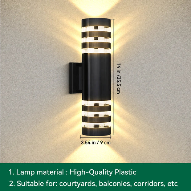 LED Outdoor Waterproof Wall Light Decor Socket External Stairs Fitter Holder E27 Lighting Bedroom Fixture Home Lamp Wall Street