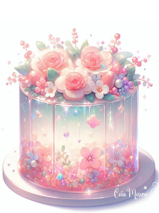 5D DIY Diamond Painting Birthday Cake coffee Love Gift home decoration Full Square&Round Diamond mosaic embroidery Cross stitch