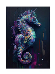 Fairy Dust AB DIY Diamond Painting Colorful Ocean Wild Life Shark Seahorse Octopus Turtle Mosaic Embroidery Stitch Kit Wall Art