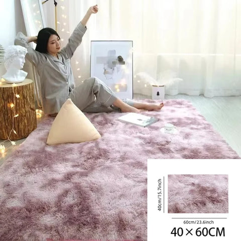 Carpet Bedroom Girl's Room Fully Covered With Large Area Blankets Home Living Room Sofa Coffee Table Bedside Blanket Floor Mat