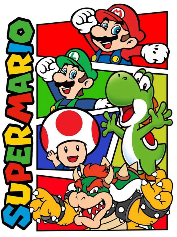 Japanese Anime 5d Diamond Painting Kit M-Marios Bowser Embroidery Jewelry Handmade DIY Mosaic Home Decoration Children's Gift