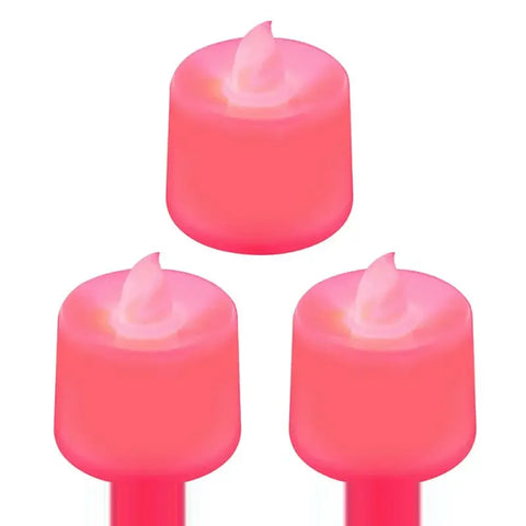 Flameless LED Candle Light Battery Powered Candles Tea Lights Lamp Wedding Birthday Party Decorations Romantic Lights