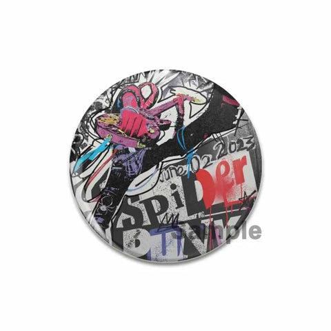 32/44/58MM Creative Tinplate Soft Button Pins Animal Icon Brooch Cute Cats Lapel Backpack Badge Accessories Pin