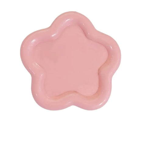Luxury Background Props Flower Jewelry Dish Resin Creative Jewelry Tray Holder Durable Ins Necklace Display Tray Craft Show