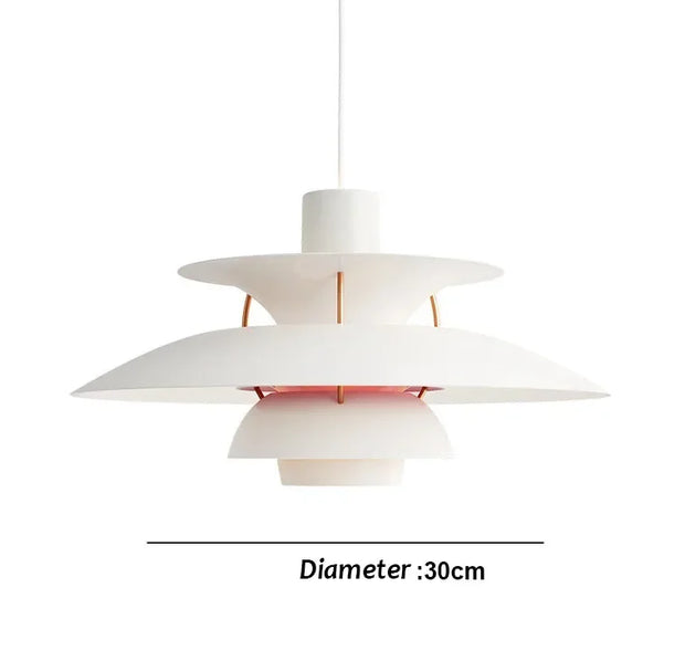 Nordic Danish Designer LED Pendant Light for Dining Room Table Hanging Lamp Suspension Chandelier E27 Luminaire Lights Fixtures