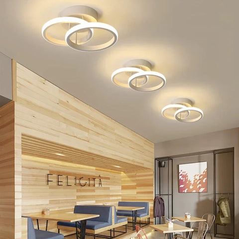 LDE Ceiling Lamp Living Room Bedroom Study Room Corridor Porch Smart Home Decoration Top Lamp Modern Simple Creative Night Light