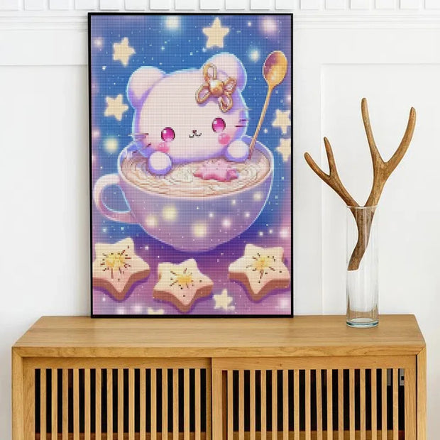 5D DIY Diamond Painting Birthday Cake coffee Love Gift home decoration Full Square&Round Diamond mosaic embroidery Cross stitch