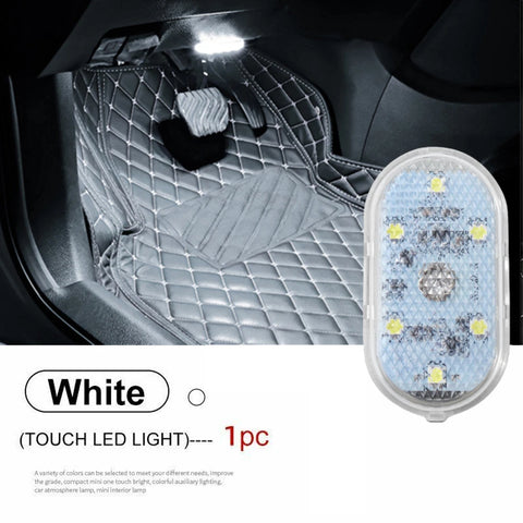 Magnetic Touch Light Hand Car Roof Magnets Ceiling Lamp Indoor Car Lighting Night Reading Light Reading Lamp Car Interior Lights