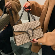 High quality wine god bag 2024 new fashionable and versatile European and American fashion chain shoulder crossbody bag Bags