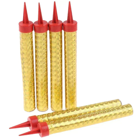 18/12/6PCS 15cm Extra Long Cake Magic Candle Birthday Party Baby Bath Cake Decoration Party Supplies