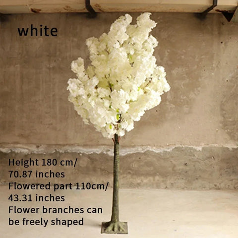 Christmas Artificial Cherry Blossom Tree Plant Artificial Flower Tree Hotel Christmas Wedding Decoration Home Living Room P