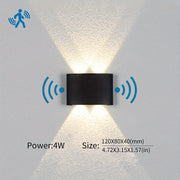 Up and Down LED Wall Lamp Waterproof IP66 Interior Wall Light For Bedroom Living Room Corridor Indoor Outdoor Lighting
