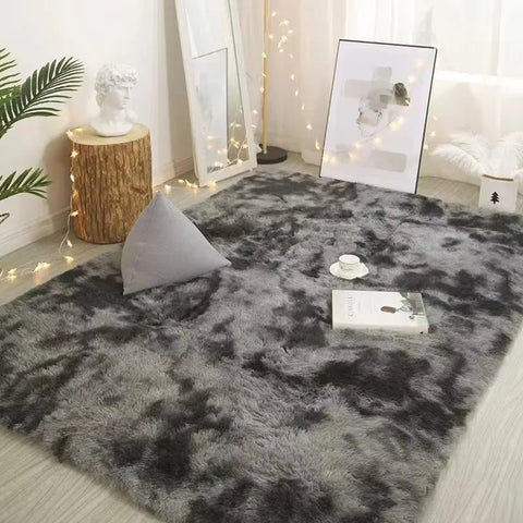Carpet Bedroom Girl's Room Fully Covered With Large Area Blankets Home Living Room Sofa Coffee Table Bedside Blanket Floor Mat
