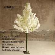Christmas Artificial Cherry Blossom Tree Plant Artificial Flower Tree Hotel Christmas Wedding Decoration Home Living Room P