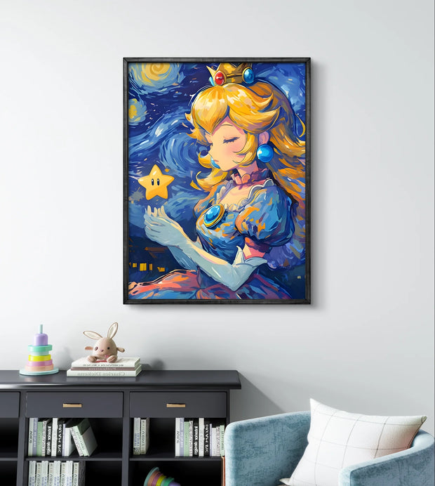 New DIY Mario Bros. Diamond Painting Kit Video Games Poster Diamond Embroidery Color Painting Hand Mosaic Art Home Decor