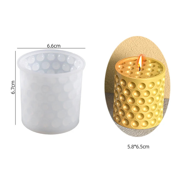 14cm Rainbow Arch Silicone Mold DIY Candle Mold Geometry Candle Making Epoxy Resin Soap Gypsum Chocolate Mould Craft Home Decor