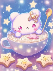 5D DIY Diamond Painting Birthday Cake coffee Love Gift home decoration Full Square&Round Diamond mosaic embroidery Cross stitch