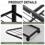 Plant Stand Stand for Flowers Iron 3/7Layers Plant Shelf Plant Organizer Storage Plant Holder Display Stand Garden Decoration