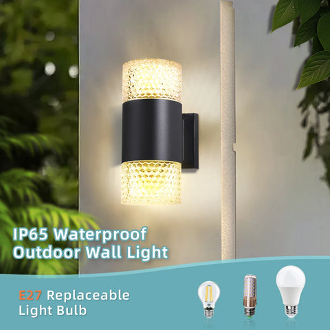 LED Outdoor Waterproof Wall Light Decor Socket External Stairs Fitter Holder E27 Lighting Bedroom Fixture Home Lamp Wall Street