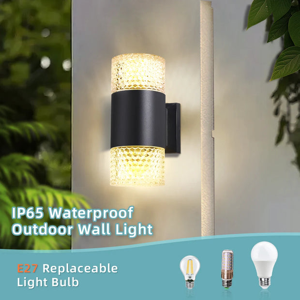 LED Outdoor Waterproof Wall Light Decor Socket External Stairs Fitter Holder E27 Lighting Bedroom Fixture Home Lamp Wall Street