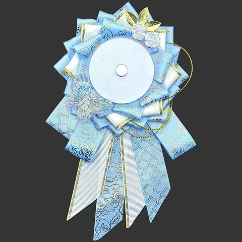 Ribbon Cosplay Bags Rosette Protection Flower Pin Holder Badge Accessories Fill Backpack Badge Base Tray Itabag Decor