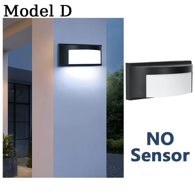 Wall Lamp Led Lights With Motion Sensor Outdoor Lights AC85-265V 16W/30W Outdoor Lights Waterproof Garden Lights Wall Decoration