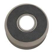 Stainless Steel Washbasin, Gray Round Kitchen Sink Renovation Single Washbasin for Bathroom Kitchen