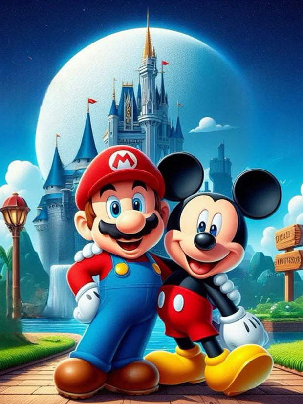 Diamond Painting Disney Hello Kitty Super Mario Pokemon Pikachu Art Home Decor Full Square&Round mosaic embroidery Cross stitch