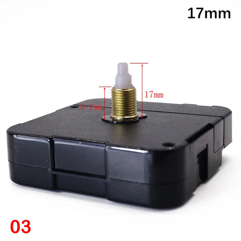 Long Shaft Length Wall Clock Movement Silent Diy Quartz Clocks Mechanism 31mm Wall Watch Machinery Repair Parts Kit Clockwork