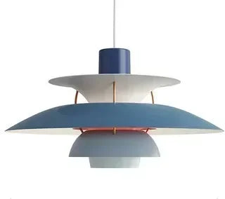 Danish Designer Umbrella Ceiling Chandelier Modern Colorful Led Pendant Lamp Living Room Bedroom Suspended Light Dining Room