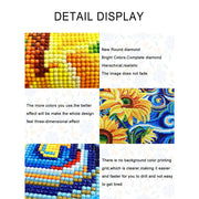 Stunning Scenery Personality DIY Full Drill Diamond Decorative Painting