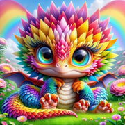 Evershine DIY Diamond Embroidery Dragon Animal Mosaic Cartoon Picture Rhinestones Full Square Round Painting Home Decoration