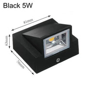 5W 10W Modern simple creative outdoor waterproof wall lamp LED outdoor courtyard lamps gate lamp terrace balcony garden lamp