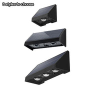 Solar Wall Light Outdoor Porch Lights Illumination Waterproof LED Lamp Bulb Automatic Lighting at Night for Garden Yard Balcony