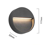 Outdoor LED Surface Mounted Light Waterproof Universal Wall Lamp for Garage Basement Channel Ramp Passage Entrance Step 12V 220V