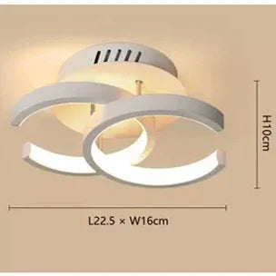 LDE Ceiling Lamp Living Room Bedroom Study Room Corridor Porch Smart Home Decoration Top Lamp Modern Simple Creative Night Light