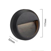 Outdoor LED Surface Mounted Light Waterproof Universal Wall Lamp for Garage Basement Channel Ramp Passage Entrance Step 12V 220V
