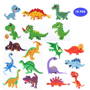 Children's Handmade Diamond Painting Sitcker Pokemon Kit Digital Rod-Shaped Diamond Painting Kit For Cartoon Nnimals Easy to DIY